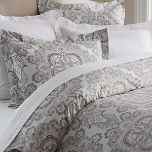 Pottery Barn Duvet Cover and Shama